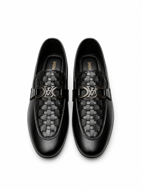 SHOEMOR BRAIDED-736-BLACK