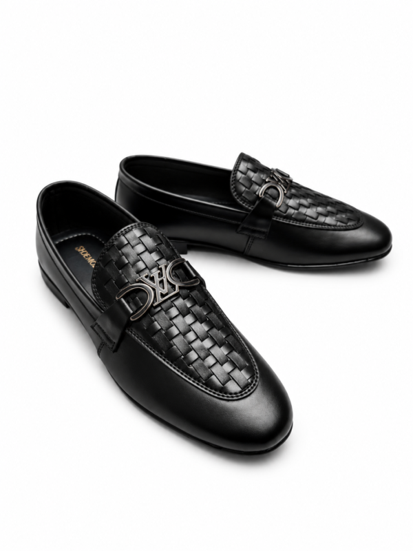 SHOEMOR BRAIDED-736-BLACK