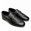 SHOEMOR BRAIDED-736-BLACK