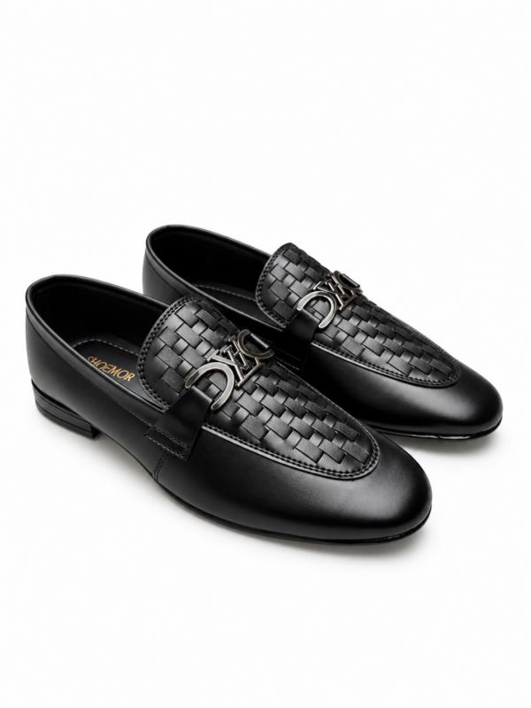 SHOEMOR BRAIDED-736-BLACK