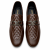SHOEMOR BRAIDED-736-BROWN