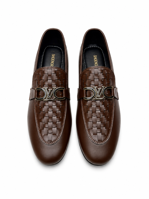 SHOEMOR BRAIDED-736-BROWN