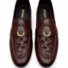 SHOEMOR BRAIDED-750-BROWN
