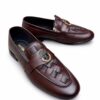SHOEMOR BRAIDED-750-BROWN